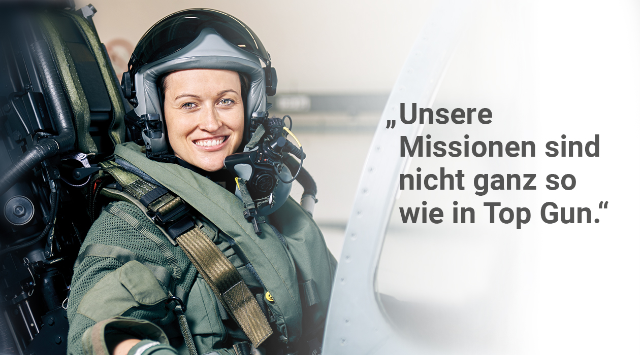 Eurofighter Pilotin