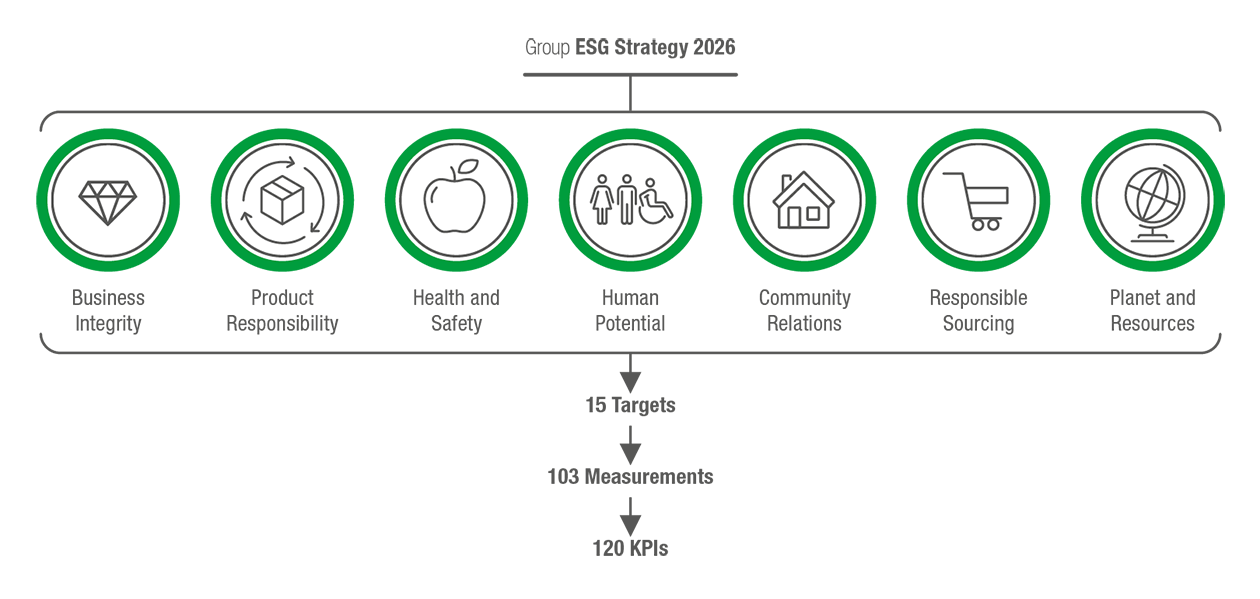 Diagram ESG-Strategy